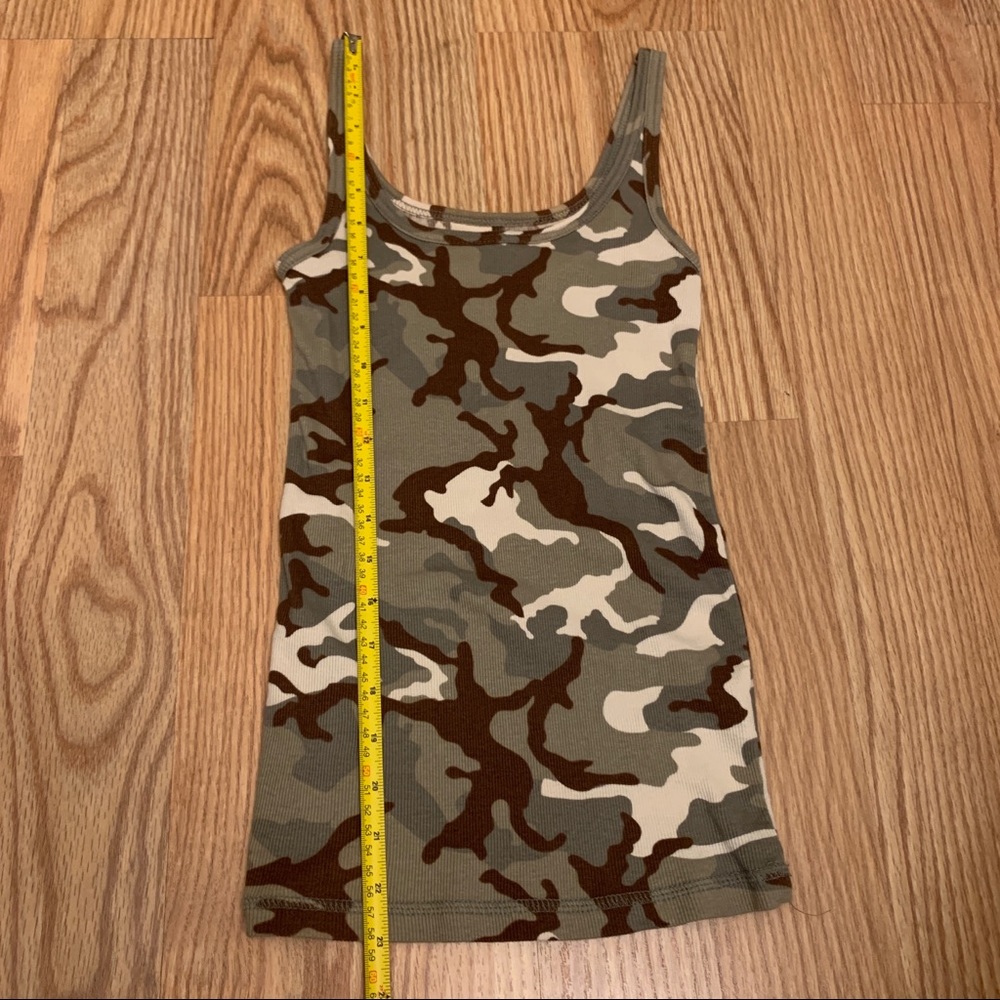 NWOT ARIZONA Camo Tank Top - Picture 8 of 8